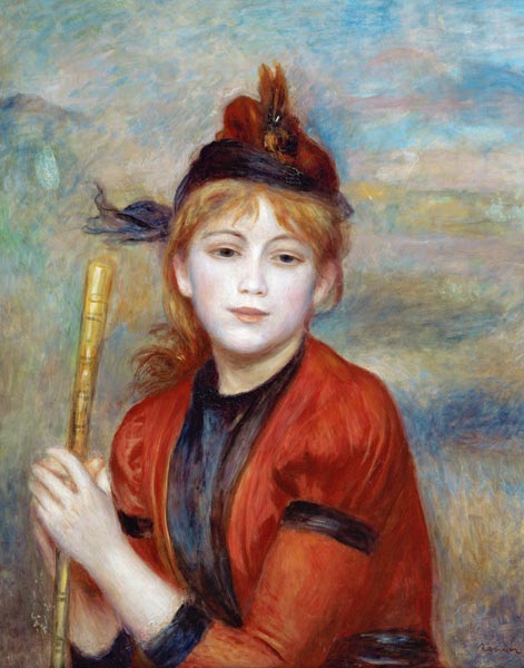 L'Excursionniste - Pierre-Auguste Renoir - Reproductions de tableaux et peintures haut de gamme