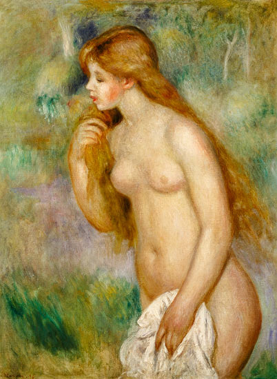 Le bain dans la verdure - Pierre-Auguste Renoir - Reproductions de tableaux et peintures haut de gamme