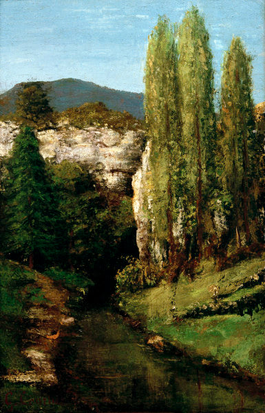 Loue dans les montagnes du Jura - Gustave Courbet - Reproductions de tableaux et peintures haut de gamme