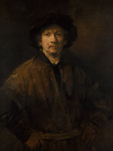 Autoportrait - Rembrandt van Rijn - Reproductions de tableaux et peintures haut de gamme