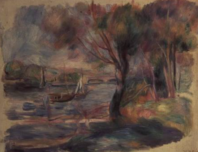 Seine à Argenteuil - Pierre-Auguste Renoir - Reproductions de tableaux et peintures haut de gamme