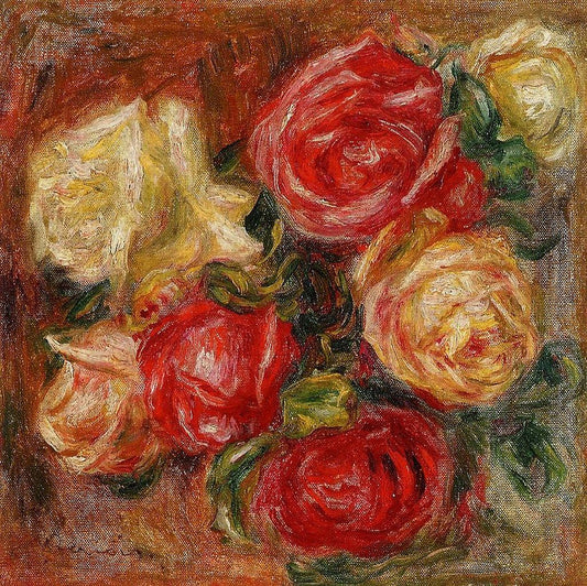 Bouquet de Fleurs - Pierre-Auguste Renoir - Reproductions de tableaux et peintures haut de gamme