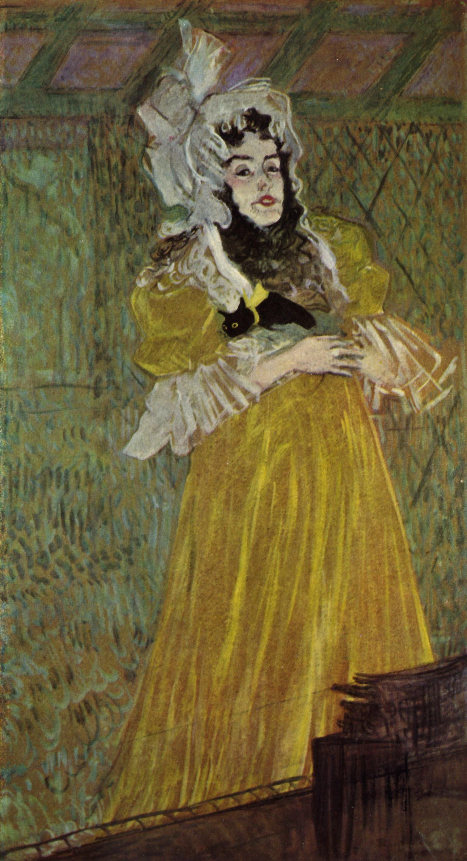 Portrait de May Belfort - Toulouse Lautrec - Reproductions de tableaux et peintures haut de gamme