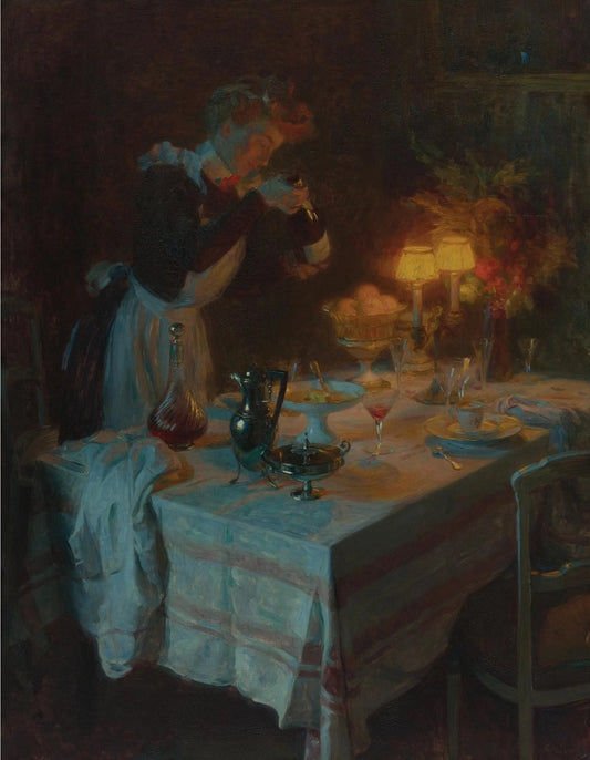 Effet de lumière - Jules Grün - Reproductions de tableaux et peintures haut de gamme