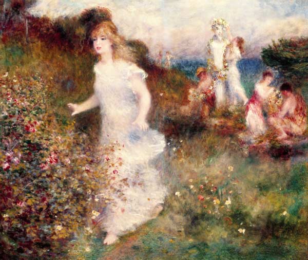 La célébration du Pan - Pierre-Auguste Renoir - Reproductions de tableaux et peintures haut de gamme