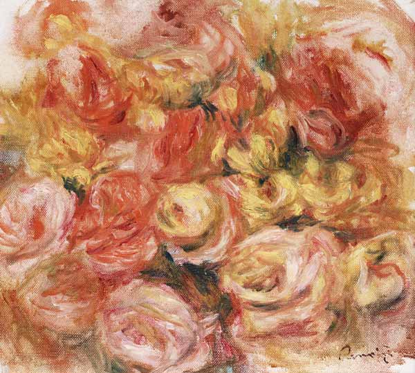 Croquis de fleur, c.1914 - Pierre-Auguste Renoir - Reproductions de tableaux et peintures haut de gamme