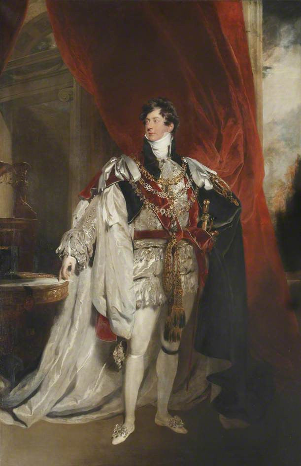 George IV - Thomas Lawrence - Reproductions de tableaux et peintures haut de gamme