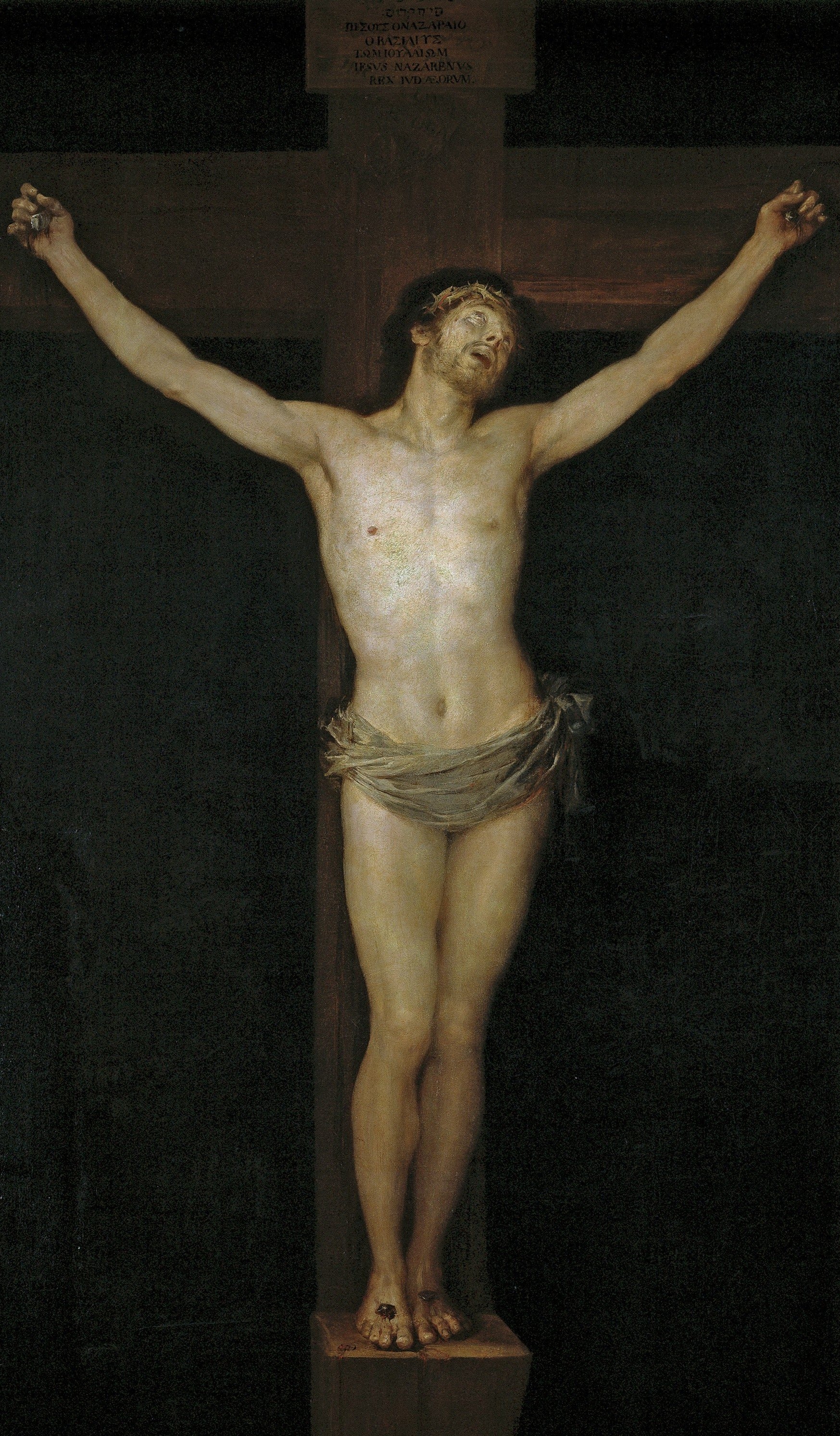 Christ crucifié - Francisco de Goya - Reproductions de tableaux et peintures haut de gamme