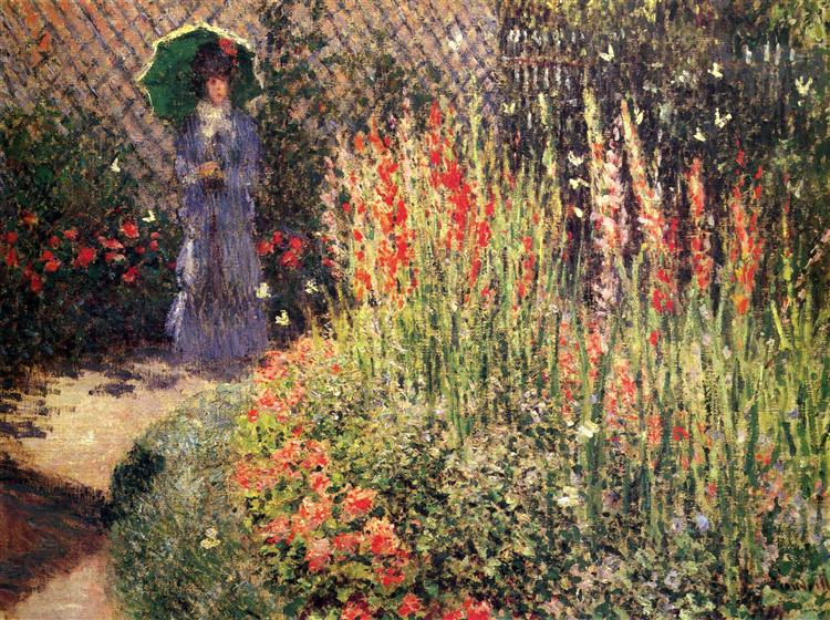 Gladioli - Claude Monet - Reproductions de tableaux et peintures haut de gamme