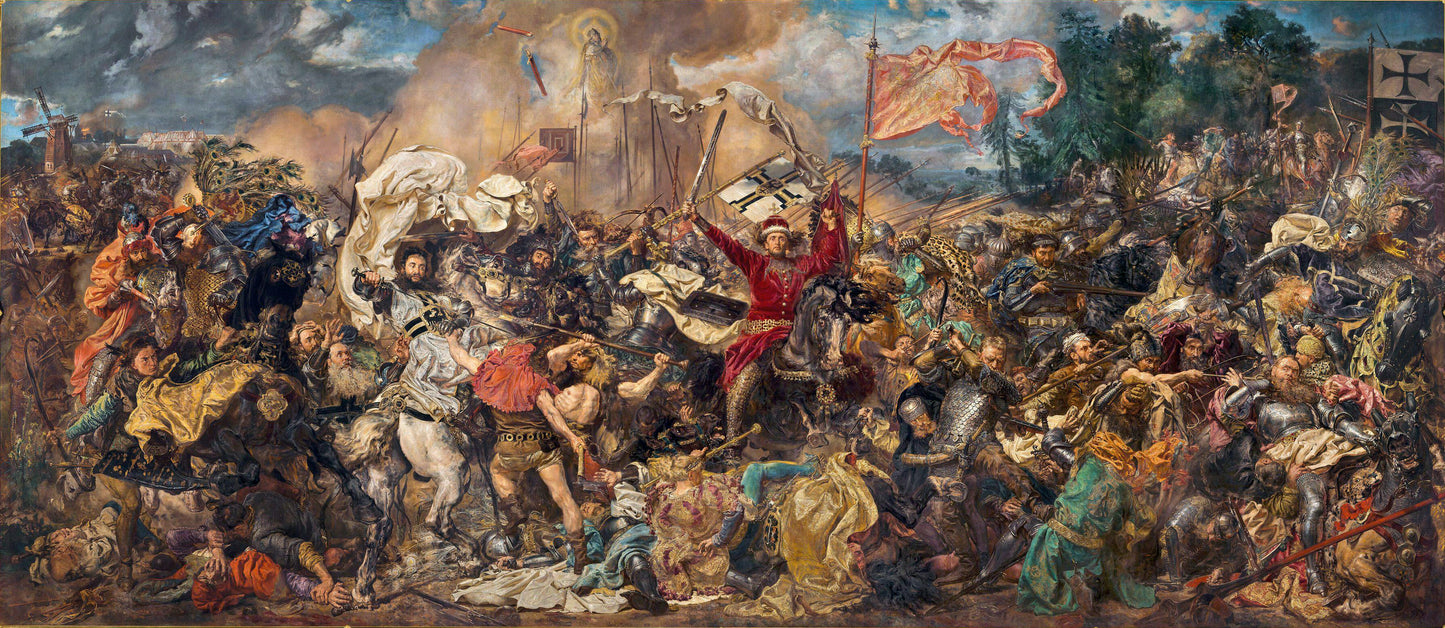 Battle of Grunwald - Jan Matejko - Reproductions de tableaux et peintures haut de gamme