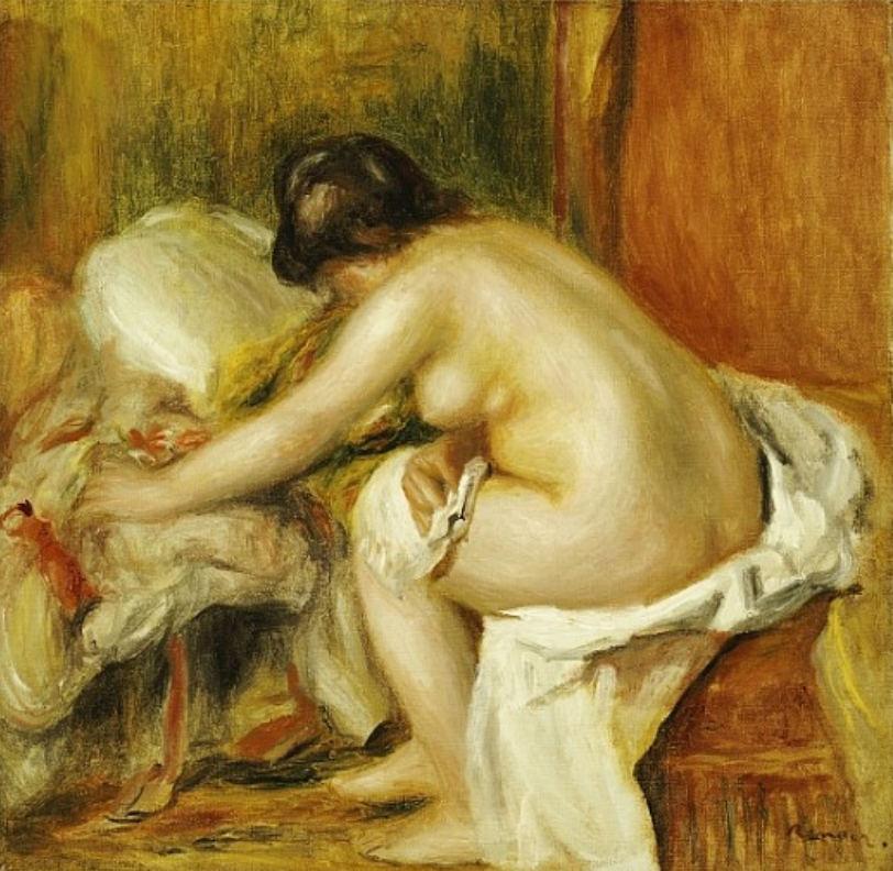 Retiré - Pierre-Auguste Renoir - Reproductions de tableaux et peintures haut de gamme