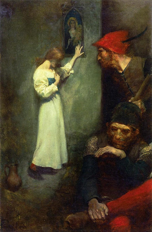 Guarded by Rough English Soldiers - Howard Pyle - Reproductions de tableaux et peintures haut de gamme