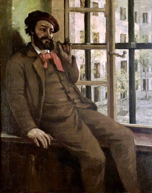 Autoportrait - Gustave Courbet - Reproductions de tableaux et peintures haut de gamme