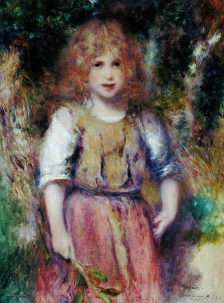 Fille gitane - Pierre-Auguste Renoir - Reproductions de tableaux et peintures haut de gamme