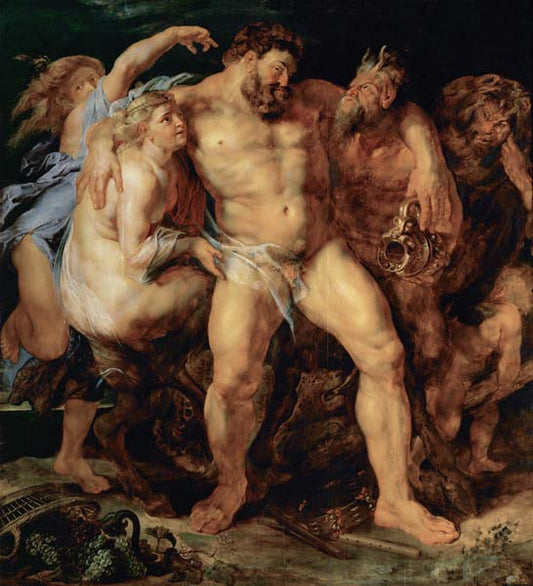 L'Hercule ivre - Peter Paul Rubens - Reproductions de tableaux et peintures haut de gamme