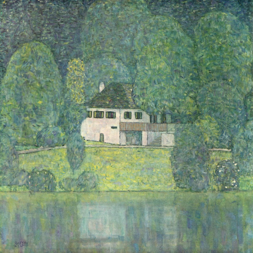 Litzlberg sur le lac Attersee - Gustav Klimt - Reproductions de tableaux et peintures haut de gamme