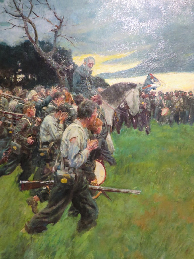 His Army Broke Up and Followed Him Weeping and Sobbing, from General Lee as I Knew Him by A.R.H. Ranson, Published in Harpers Monthly Magazine, February 1911 - Howard Pyle - Reproductions de tableaux et peintures haut de gamme