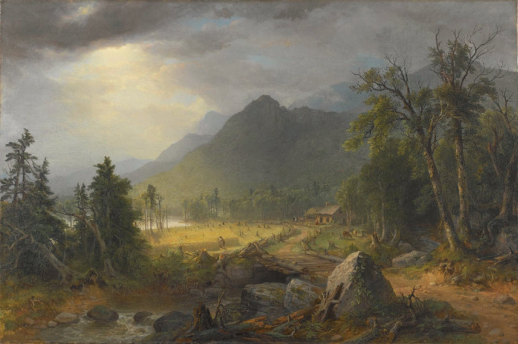 La première moisson dans le désert - Asher Brown Durand - Reproductions de tableaux et peintures haut de gamme