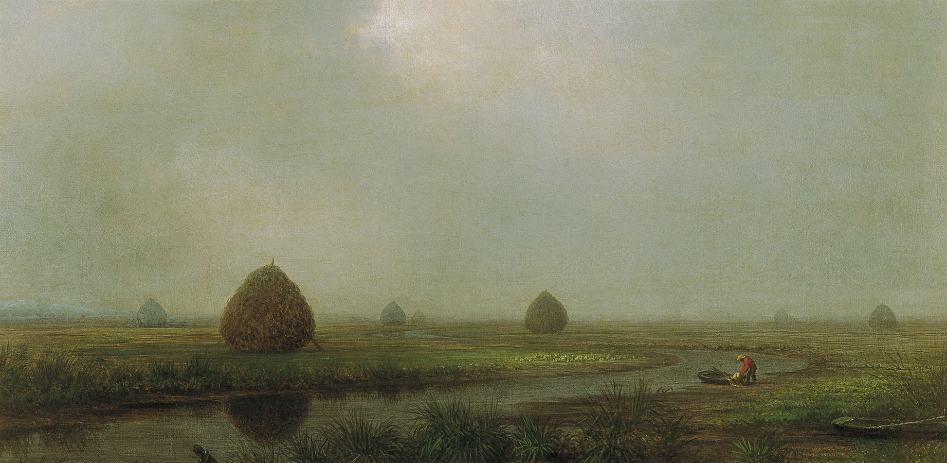 Marais de Jersey - Martin Johnson Heade - Reproductions de tableaux et peintures haut de gamme