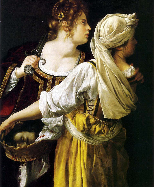 Judith et sa servante - Artemisia Gentileschi - Reproductions de tableaux et peintures haut de gamme