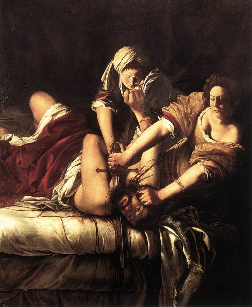 Judith décapitant Holopherne - Artemisia Gentileschi - Reproductions de tableaux et peintures haut de gamme