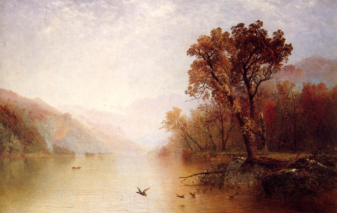 Lac George - John Frederick Kensett - Reproductions de tableaux et peintures haut de gamme