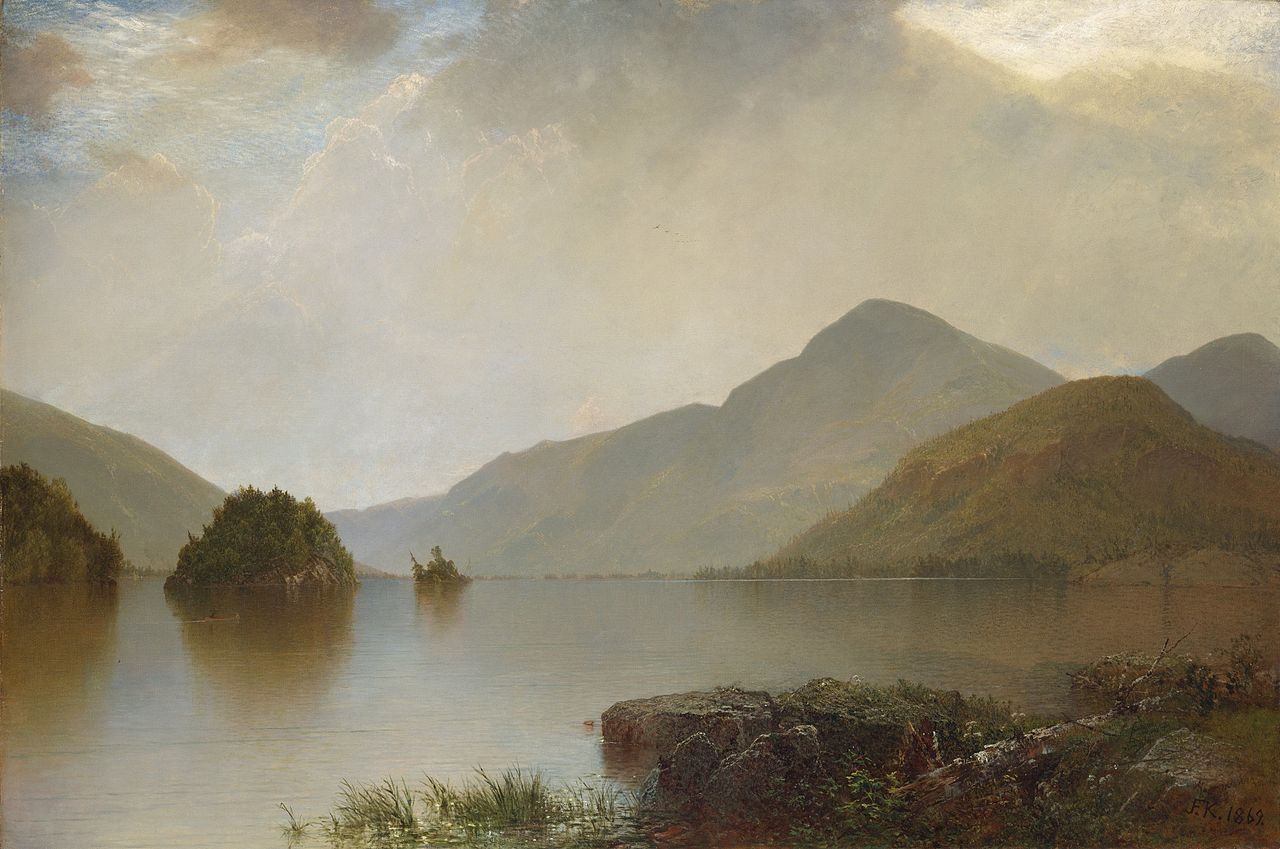 Lake George of John Frederick Kensett - Reproductions de tableaux et peintures haut de gamme