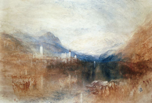 Lac Majeur - William Turner - Reproductions de tableaux et peintures haut de gamme