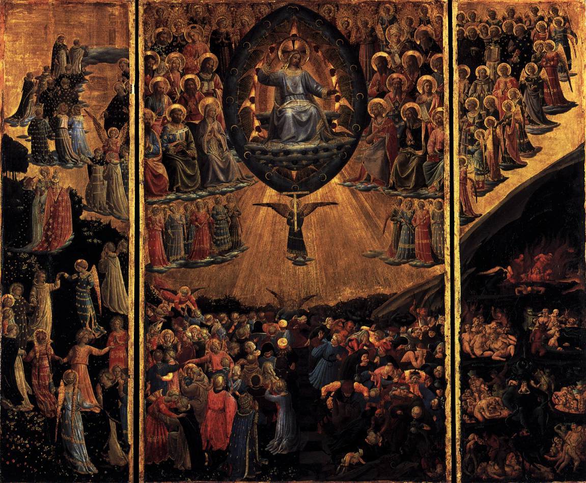 Le jugement dernier - Fra Angelico - Reproductions de tableaux et peintures haut de gamme