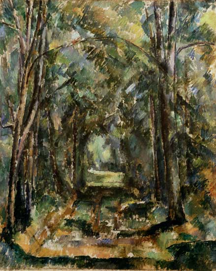 Avenue de Chantilly - Paul Cézanne - Reproductions de tableaux et peintures haut de gamme