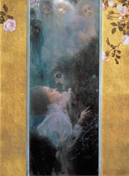 Amour - Gustav Klimt - Reproductions de tableaux et peintures haut de gamme