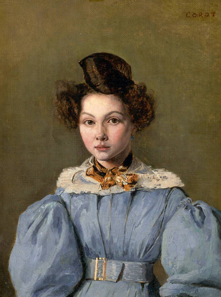 Portrait de Marie-Louise Laure Sennegon, 1831 - Camille Corot - Reproductions de tableaux et peintures haut de gamme