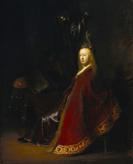 Minerva - Rembrandt van Rijn - Reproductions de tableaux et peintures haut de gamme