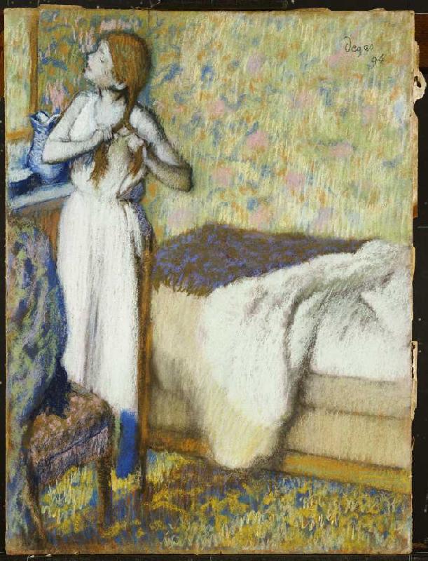 Morgentoilette - Edgar Degas - Reproductions de tableaux et peintures haut de gamme