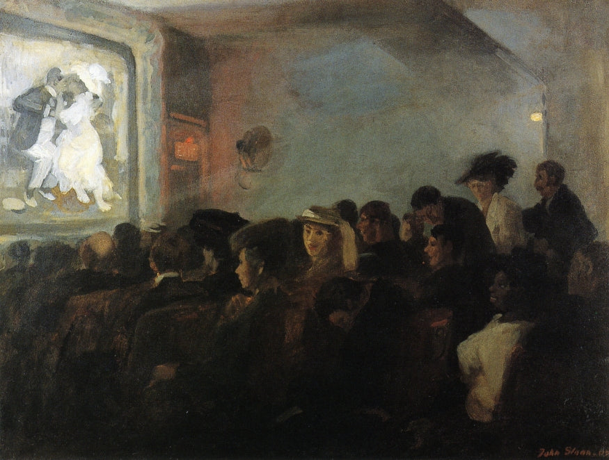 Films, Cinq Cents - John Sloan - Reproductions de tableaux et peintures haut de gamme