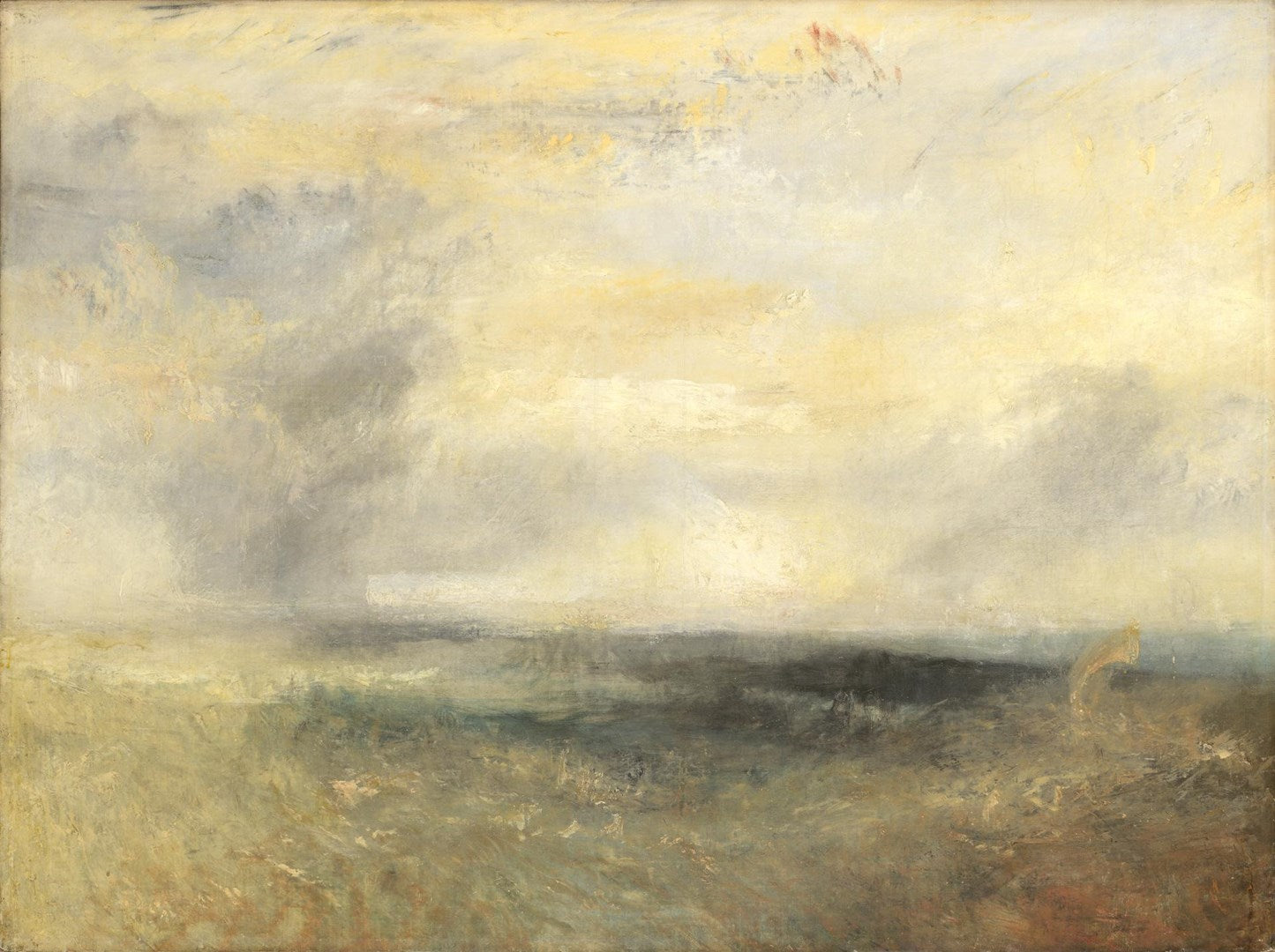 Margate vue de la mer - William Turner - Reproductions de tableaux et peintures haut de gamme