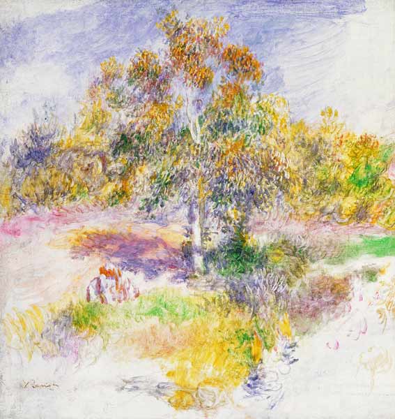 Le nettoyage - Pierre-Auguste Renoir - Reproductions de tableaux et peintures haut de gamme