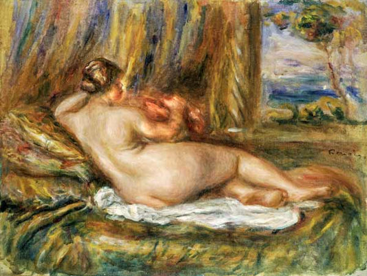 Nu allongé - Pierre-Auguste Renoir - Reproductions de tableaux et peintures haut de gamme