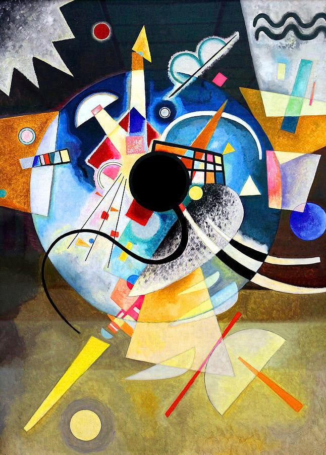 Un centre - Vassily Kandinsky - Reproductions de tableaux et peintures haut de gamme