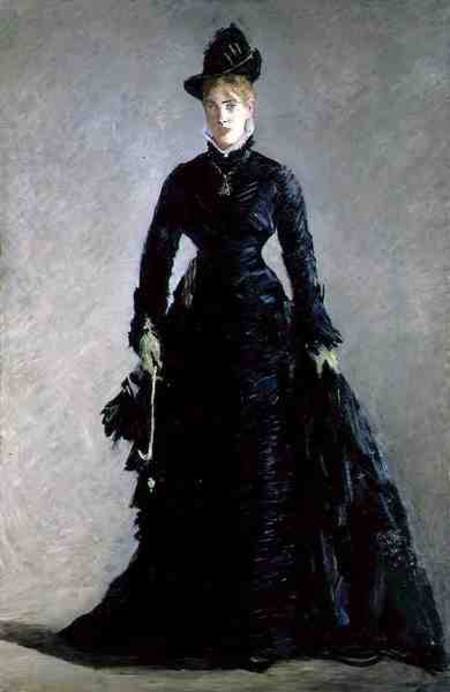 Une dame parisienne - Edouard Manet - Reproductions de tableaux et peintures haut de gamme