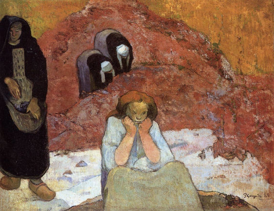 Humain misère - Paul Gauguin - Reproductions de tableaux et peintures haut de gamme