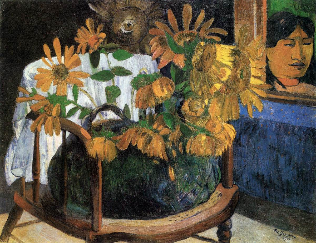 Les tournesols - Paul Gauguin - Reproductions de tableaux et peintures haut de gamme