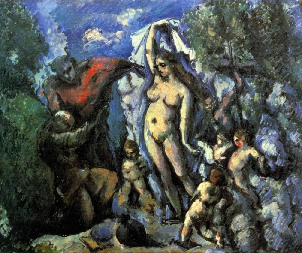 La tentation de saint Antoine - Paul Cézanne - Reproductions de tableaux et peintures haut de gamme