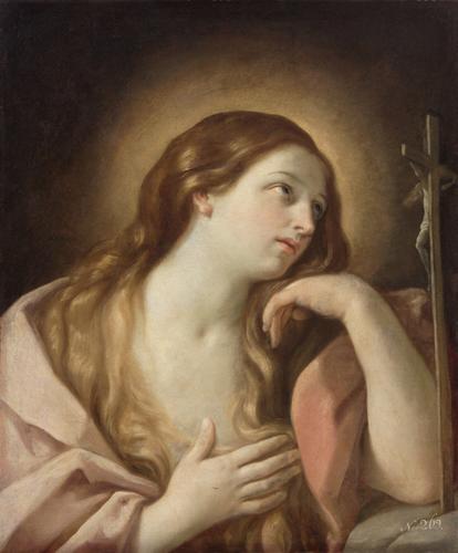 Penitent Mary Magdalene - Guido Reni - Reproductions de tableaux et peintures haut de gamme