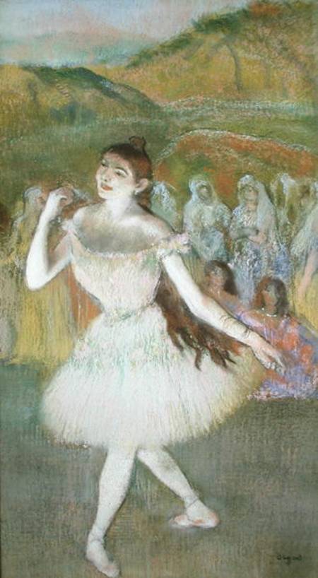 La danseuse - Edgar Degas - Reproductions de tableaux et peintures haut de gamme