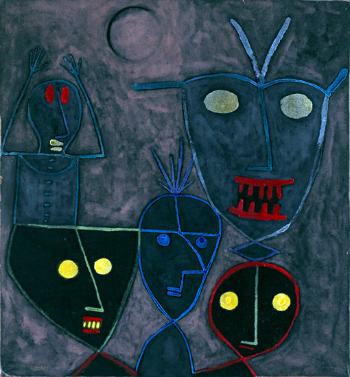 Marionnettes démoniaques - Paul Klee - Reproductions de tableaux et peintures haut de gamme