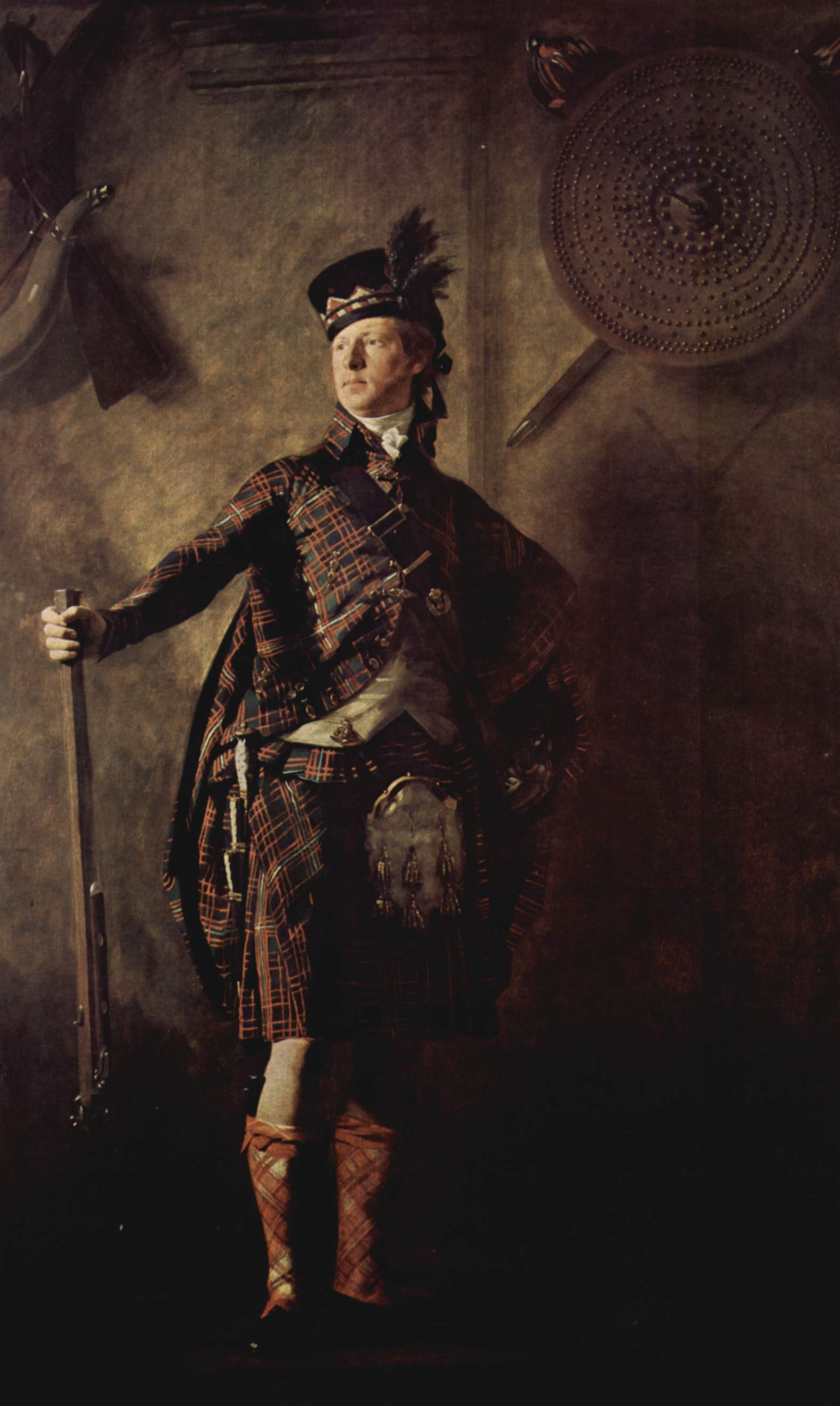 Portrait du Colonel Alasdair Mcdonnell de Glengarry - Sir Henry Raeburn - Reproductions de tableaux et peintures haut de gamme