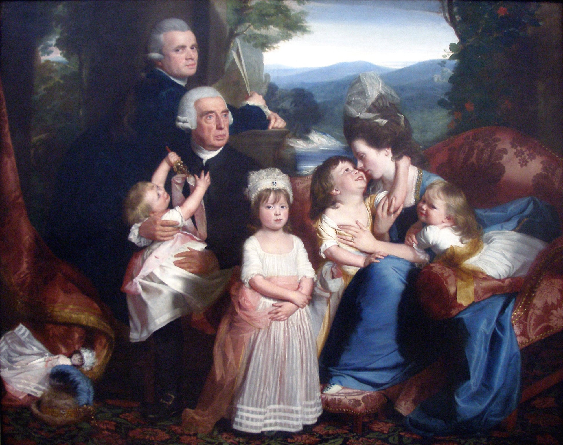 La famille Copley - John Singleton Copley - Reproductions de tableaux et peintures haut de gamme