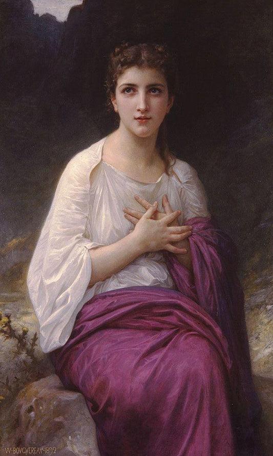 Psyché - William Bouguereau - Reproductions de tableaux et peintures haut de gamme