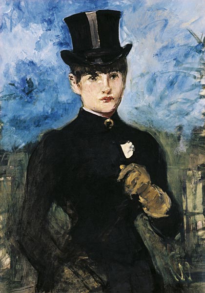 Cavalière - Edouard Manet - Reproductions de tableaux et peintures haut de gamme